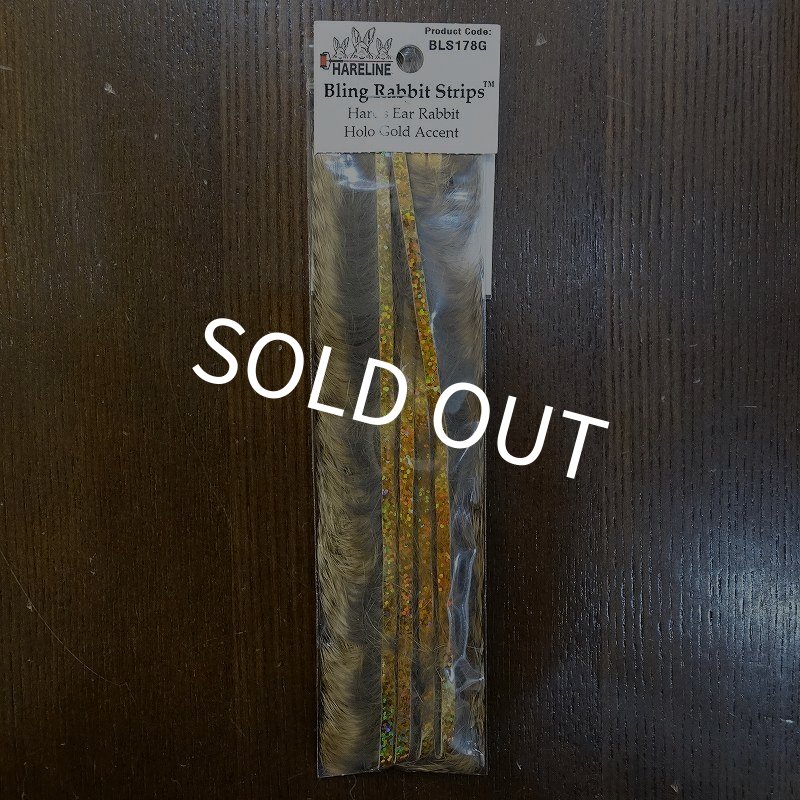 画像1: 【HARELINE】Bling Rabbit Strips - Hare's Ear (1)
