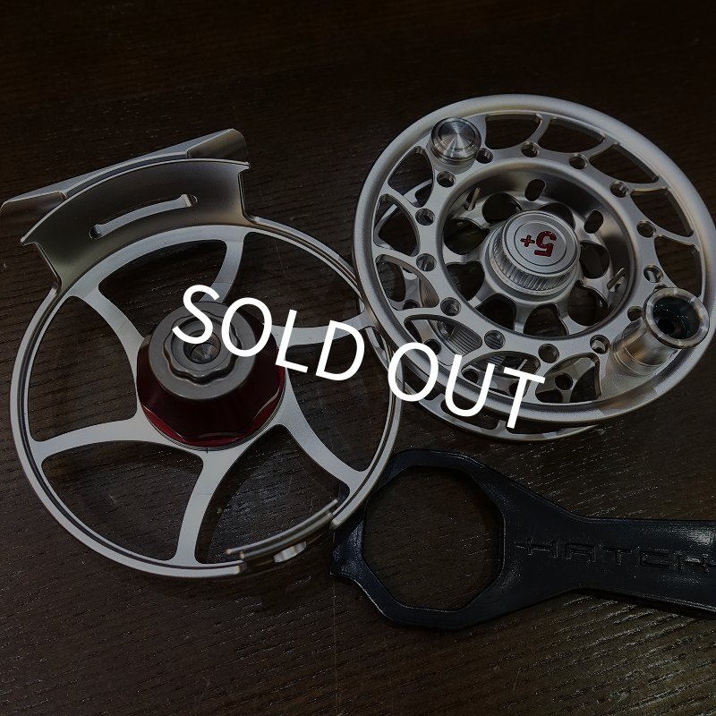 画像6: 【HATCH】ICONIC 5 PLUS REEL MA - CLEAR/RED (6)