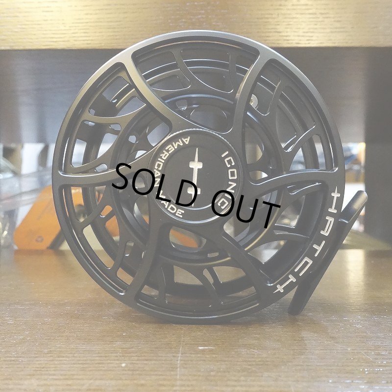 画像2: 【HATCH】ICONIC 11 PLUS REEL LA - BLACK/SILVER (2)