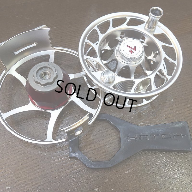 画像6: 【HATCH】ICONIC 7 PLUS REEL LA - CLEAR/RED (6)