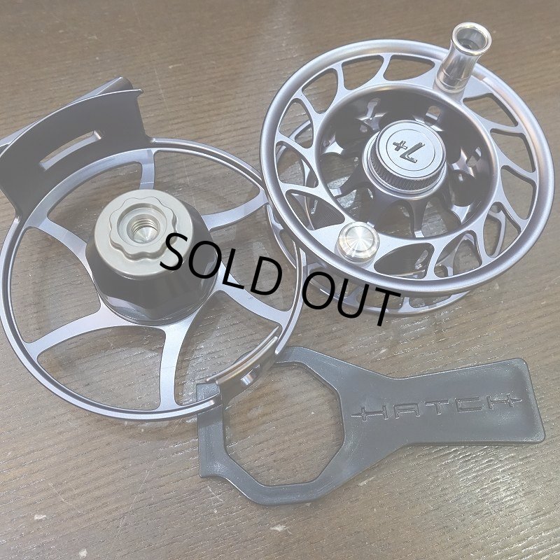 画像6: 【HATCH】ICONIC 7 PLUS REEL LA - GREY/BLACK (6)