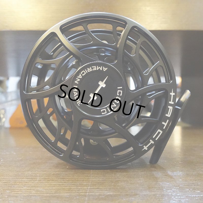 画像2: 【HATCH】ICONIC 9 PLUS REEL LA - BLACK/SILVER (2)