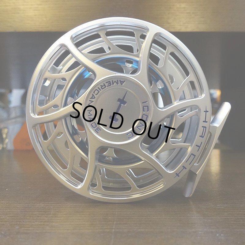 画像2: 【HATCH】ICONIC 7 PLUS REEL LA - CLEAR/BLUE (2)
