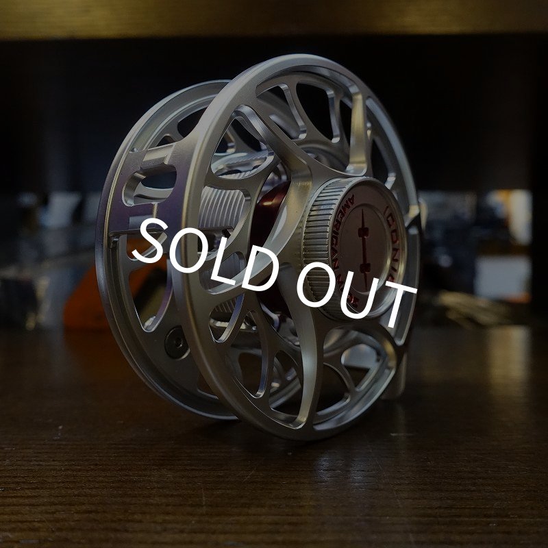 画像4: 【HATCH】ICONIC 4 PLUS REEL LA - CLEAR/RED (4)