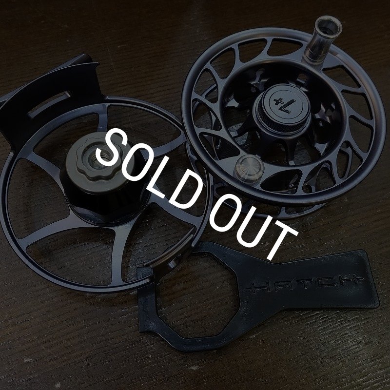 画像6: 【HATCH】ICONIC 7 PLUS REEL MA - GREY/BLACK (6)