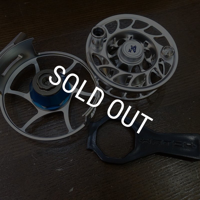 画像6: 【HATCH】ICONIC 4 PLUS REEL LA - CLEAR/BLUE (6)