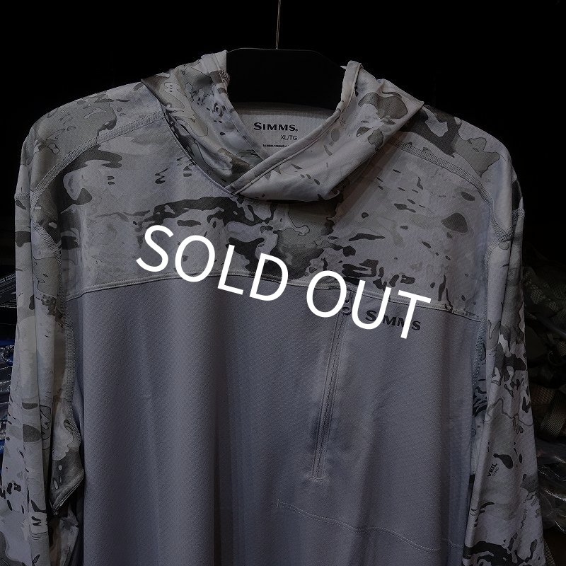 画像3: 【SIMMS】SOLARFLEX ULTRACOOL HOODY - CLOUD CAMO GREY #US-L(SALE) (3)