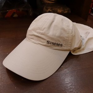 画像1: 【SIMMS】SUPERLIGHT SUNSHIELD CAP - STERLING(SALE)