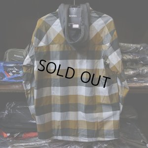 画像2: 【SIMMS】COLDWEATHER HOODY - DARK BRONZE BUFFALO PLAID(SALE)