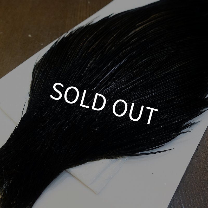 画像2: 【WHITING】High & Dry ROOSTER Cape - DYED BLACK No.7 (2)