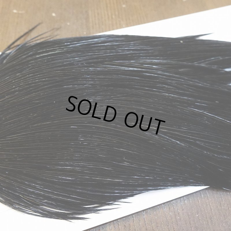 画像4: 【WHITING】High & Dry ROOSTER Cape - DYED BLACK No.5 (4)