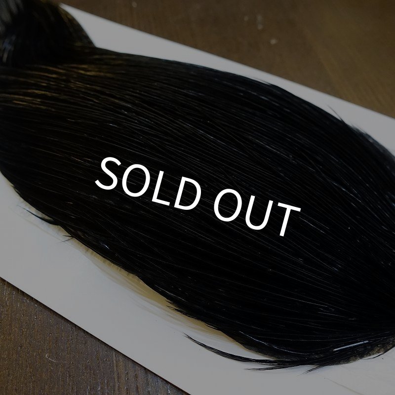 画像3: 【WHITING】High & Dry ROOSTER Cape - DYED BLACK No.4 (3)