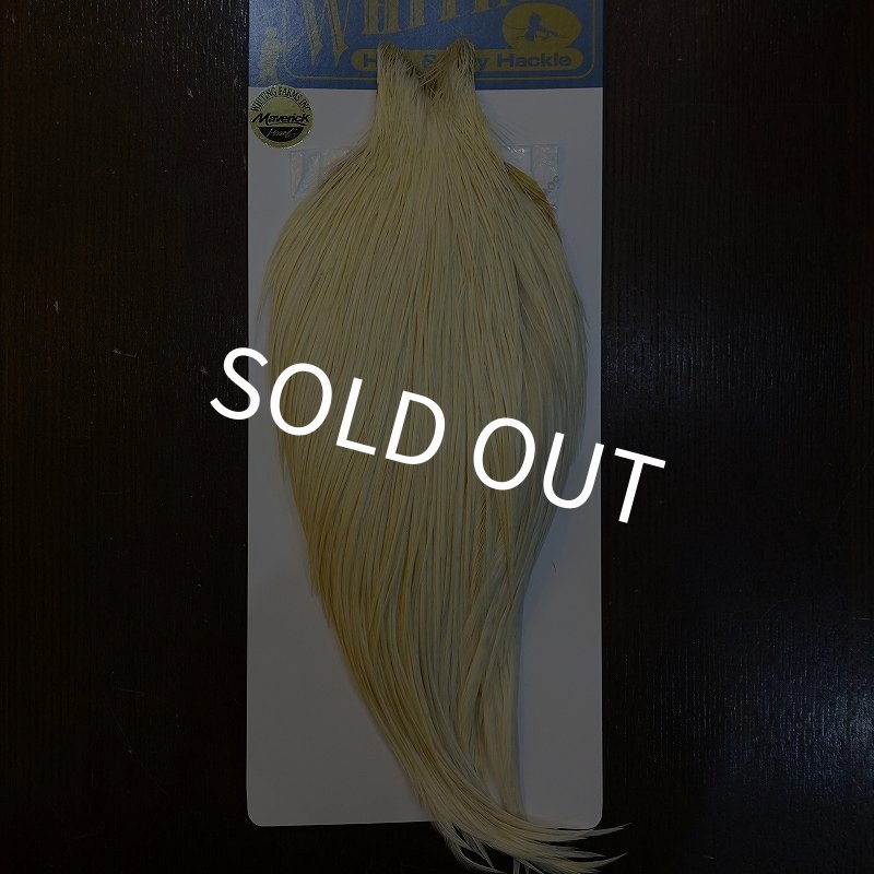 画像1: 【WHITING】High & Dry ROOSTER Cape - WHITE No.1 (1)