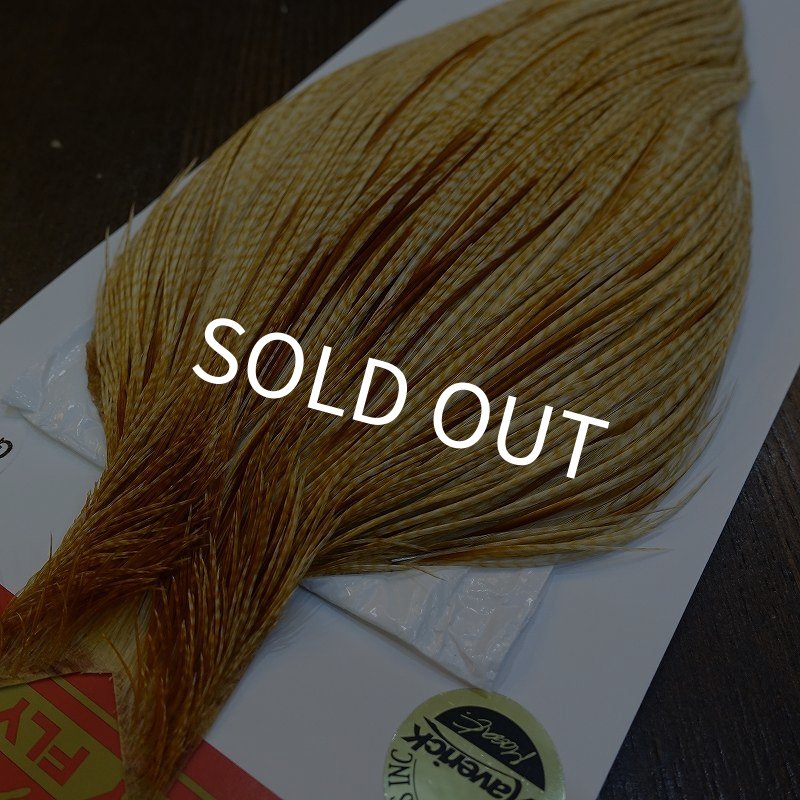 画像2: 【WHITING】ROOSTER Cape Pro Grade - Barred Medium Ginger No.3 (2)