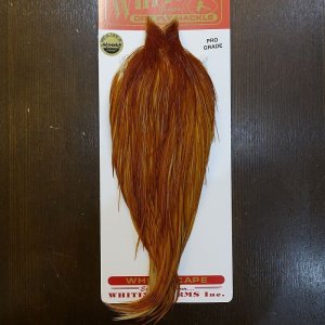 画像1: 【WHITING】ROOSTER Cape Pro Grade - Medium Ginger No.2