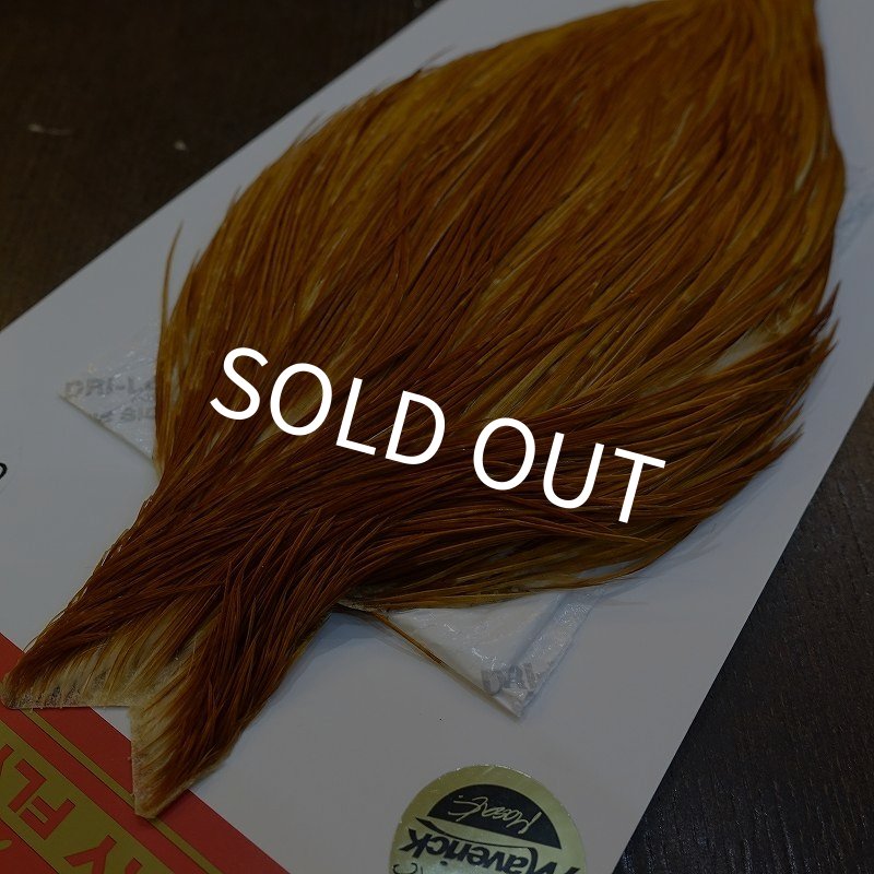 画像2: 【WHITING】ROOSTER Cape Pro Grade - Medium Ginger No.1 (2)