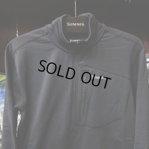 画像2: 【SIMMS】Thermal 1/4 Midlayer ZIP TOP - BLACK(SALE)