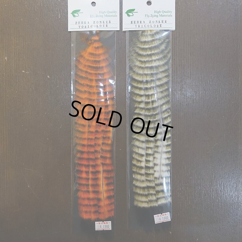 画像1: 【CANAL】ゼブラ・ゾンカー トリコロール 2.5mm (1)