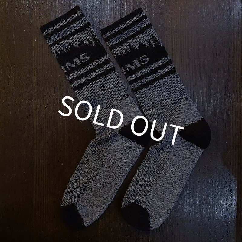 画像2: 【SIMMS】DAILY SOCK TREELINE - MAHOGANY (2)