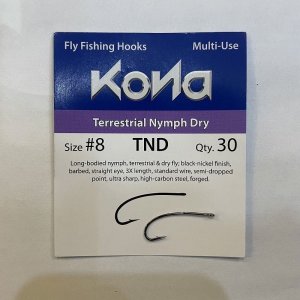 画像2: 【KONA】Kona Terrestrial Nymph Dry (TND) hook
