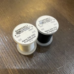 画像1: 【Semperfli】ナノシルクGSPスレッド 24/0 20D