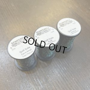 画像1: 【Semperfli】ピーコック フラットブレイド ティンセル