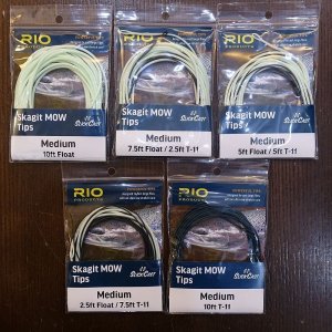 画像1: 【RIO】Skagit MEDIUM MOW TIP(SlickCast)