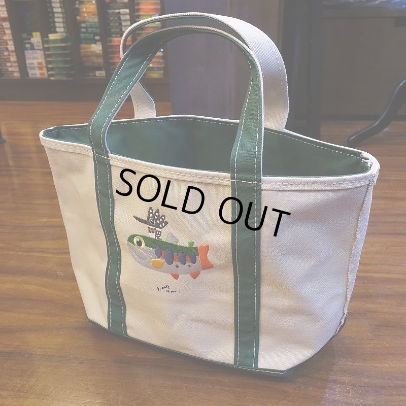 画像1: 【村上康成BREEZING】村上康成×L.L.Bean　ボート・アンド・トート・バッグ　ジップ・トップ（ミディアム） (1)