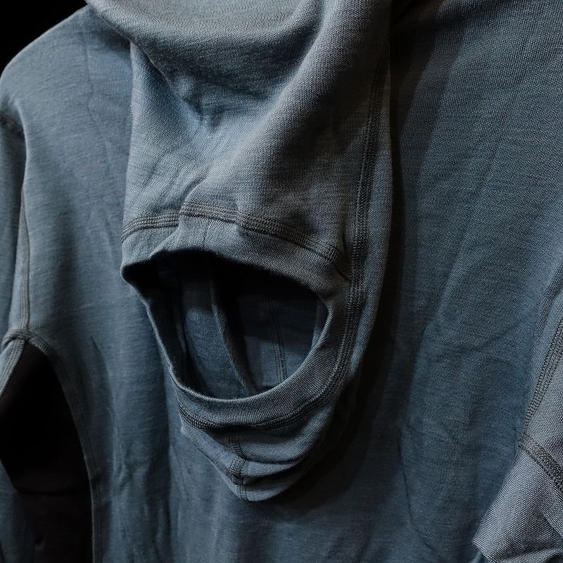 画像4: 【ACLIMA】Warm Wool Hood Sweater (4)