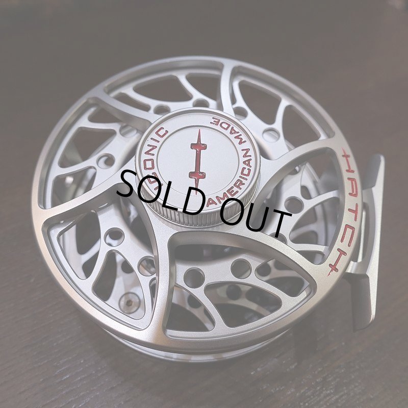 画像6: 【HATCH】ICONIC 7 PLUS REEL MA - CLEAR/RED (6)