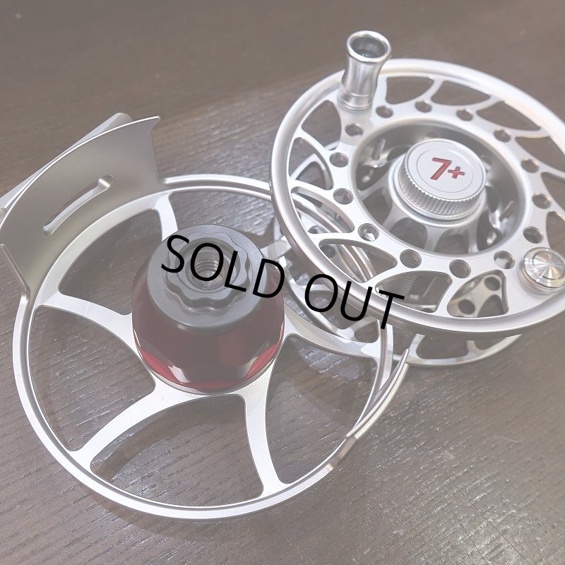 画像7: 【HATCH】ICONIC 7 PLUS REEL MA - CLEAR/RED (7)