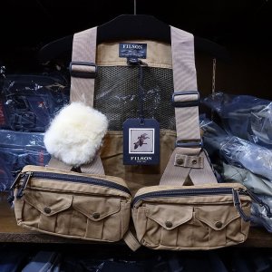 画像1: 【FILSON】MESH FLY FISHING STRAP VEST