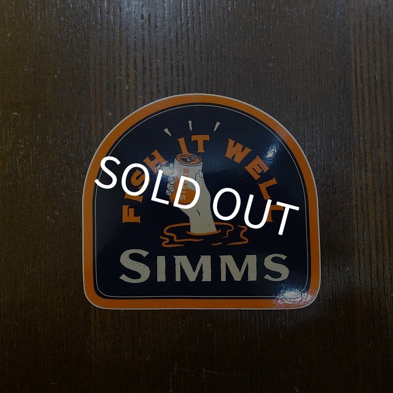 画像1: 【SIMMS】FIW BEER STICKER SKY HEATHER/NAVY HEATHER (1)