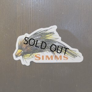 画像1: 【SIMMS】STREAMER STICKER COWBOY FLY STERLING