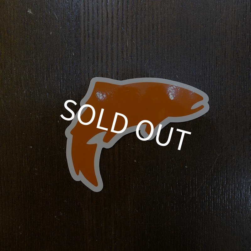 画像1: 【SIMMS】TROUT ICON STICKER ORANGE (1)