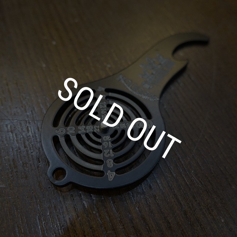 画像2: 【HARELINE】Bottle Opener Hackle Gauge Key (2)