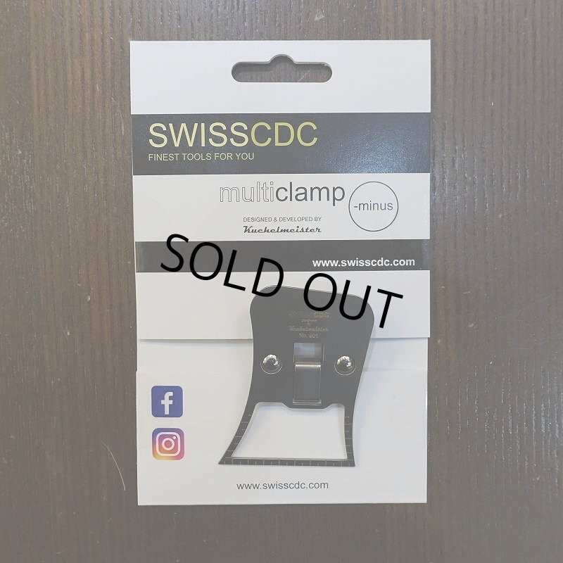 画像1: 【SWISSCDC】マルチクランプ マイナス (1)