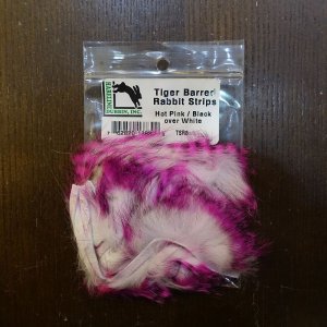 画像8: 【HARELINE】Tiger Barred Rabbit Strips 1/8"