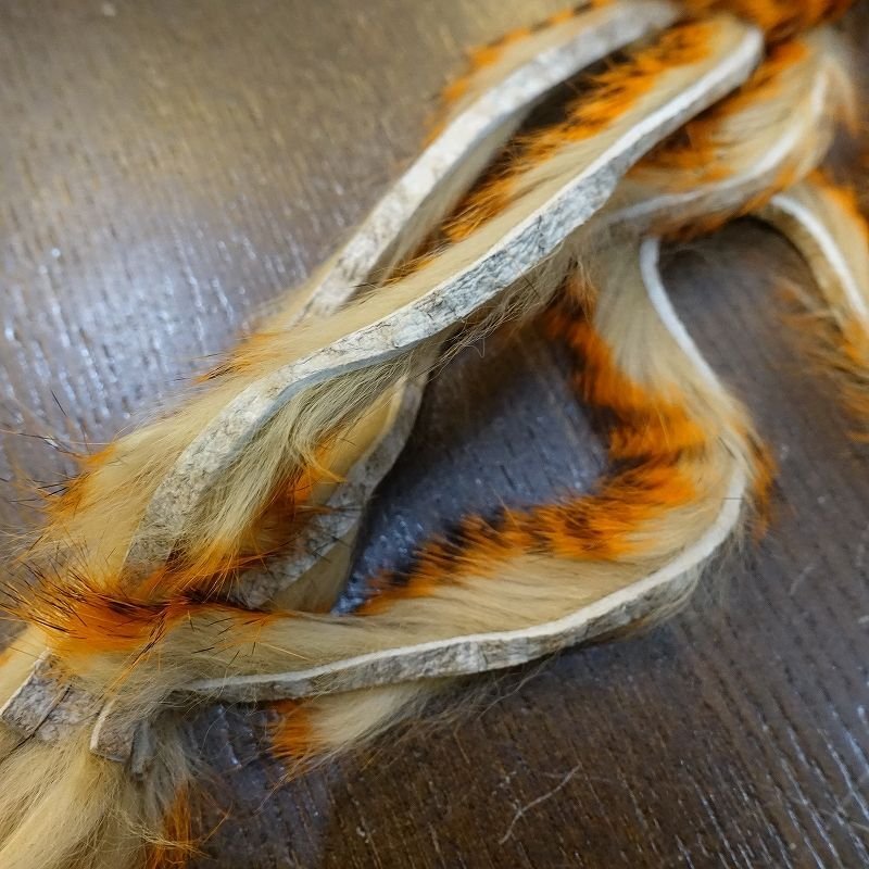 画像2: 【HARELINE】Tiger Barred Rabbit Strips 1/8" (2)