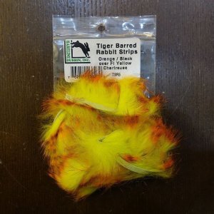 画像6: 【HARELINE】Tiger Barred Rabbit Strips 1/8"