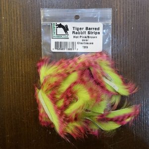 画像10: 【HARELINE】Tiger Barred Rabbit Strips 1/8"