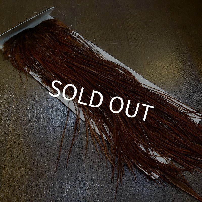 画像2: 【WHITING】High & Dry ROOSTER SADDLE - DYED COACHMAN BROWN No.2 #16 (2)