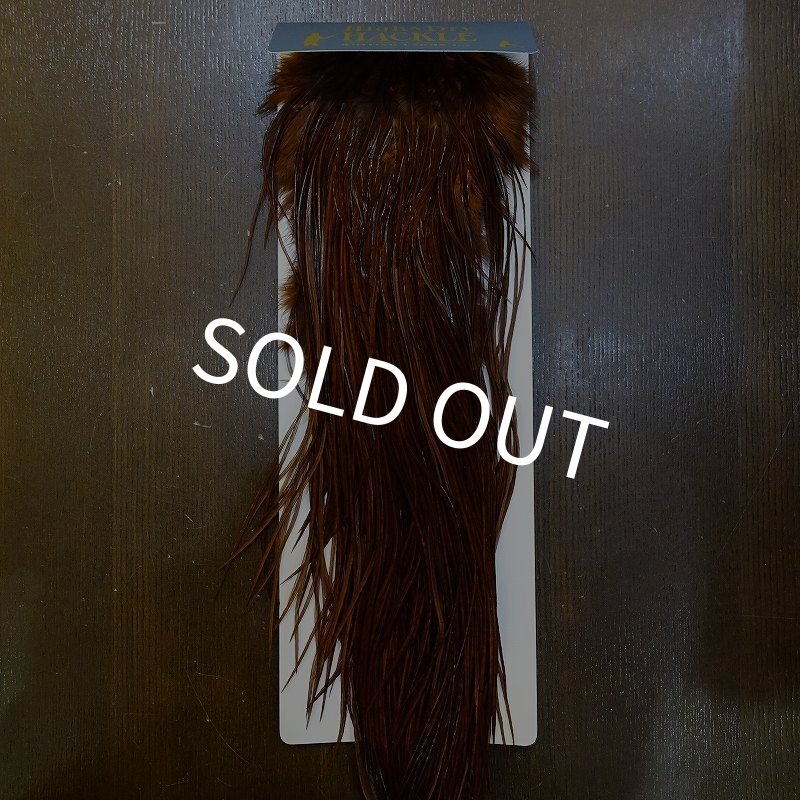 画像1: 【WHITING】High & Dry ROOSTER SADDLE - DYED COACHMAN BROWN No.2 #16 (1)