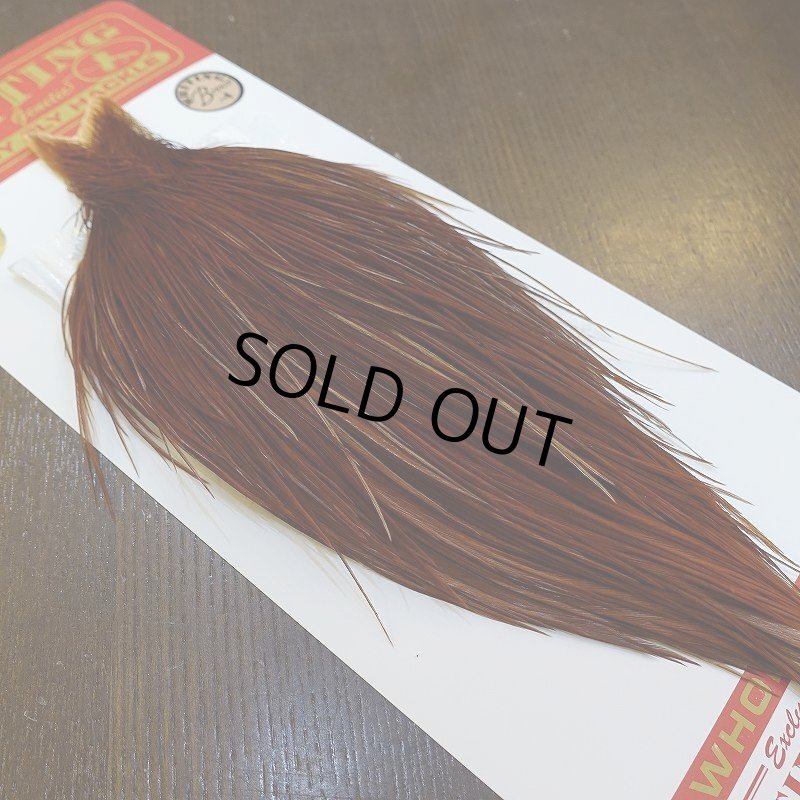 画像2: 【Whiting】ROOSTER CAPE Bronze Grade - NA BROWN No.2 (2)