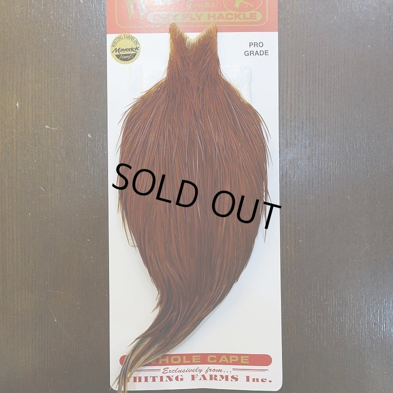 画像1: 【WHITING】ROOSTER Cape Pro Grade - NA BROWN No.1 (1)