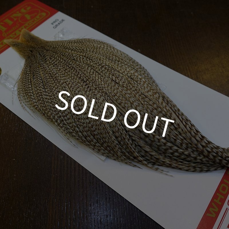 画像2: 【Whiting】ROOSTER CAPE Pro Grade - DUN Grizzly No.2 (2)