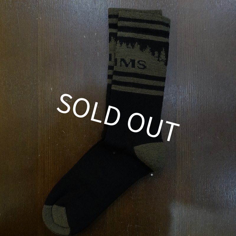 画像2: 【SIMMS】DAILY SOCK TREELINE - MOSS (2)