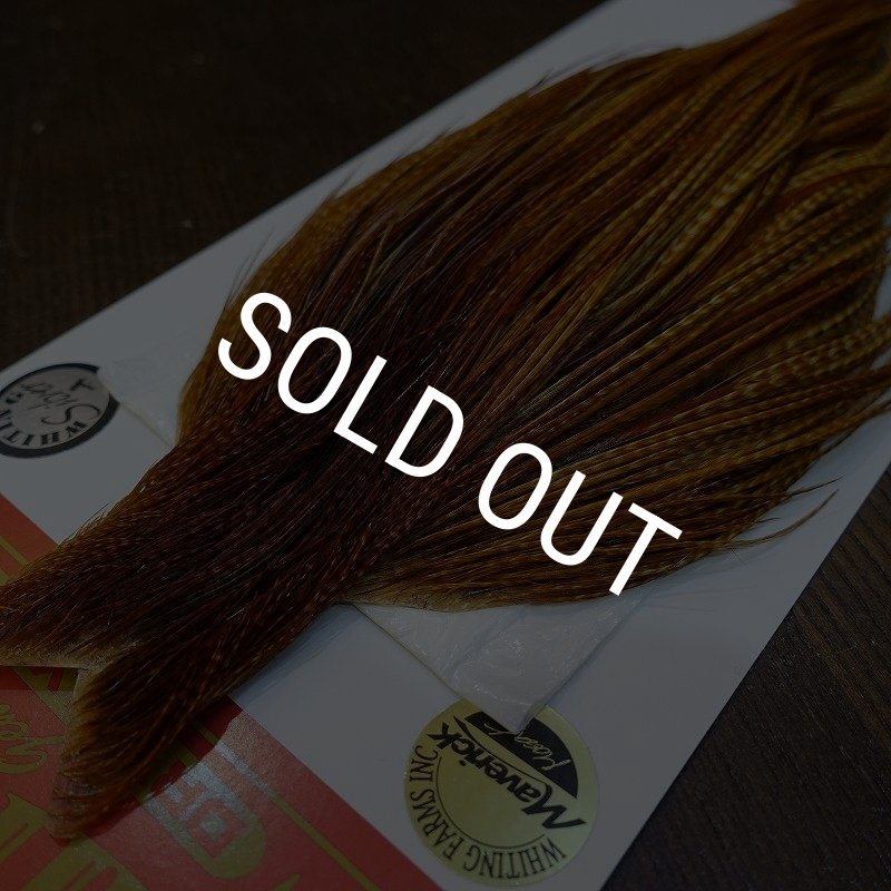画像3: 【Whiting】ROOSTER CAPE Silver Grade - BARRED DK GINGER (3)