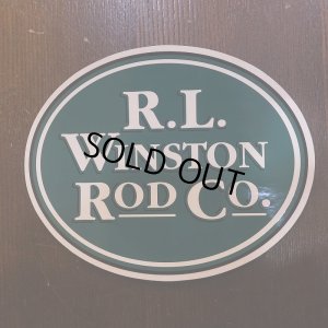 画像1: 【R.L.Winston】Decal White logo 7"