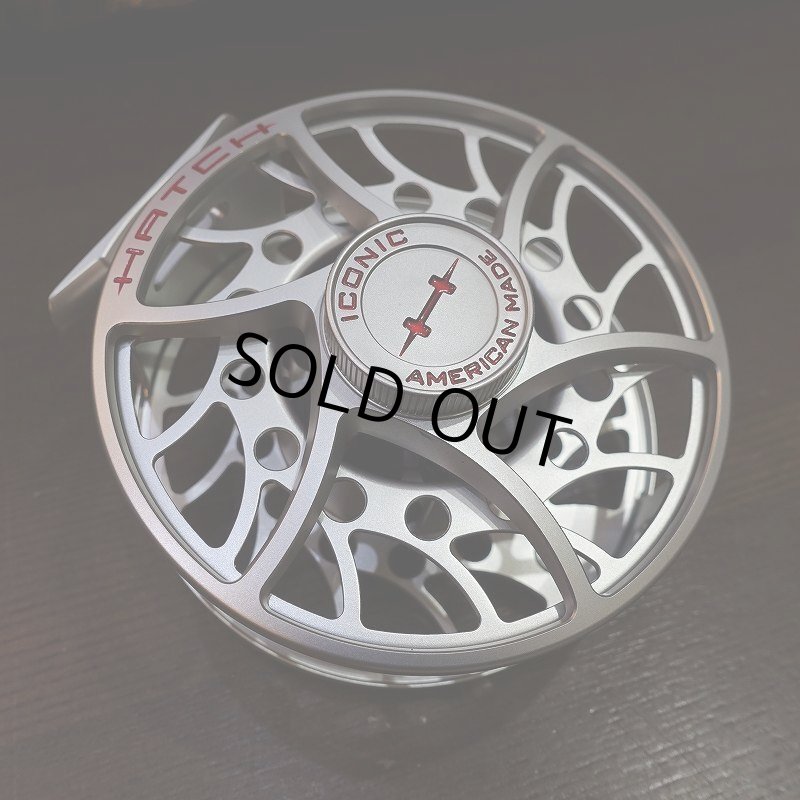 画像6: 【HATCH】ICONIC 11 PLUS REEL MA - CLEAR/RED (6)